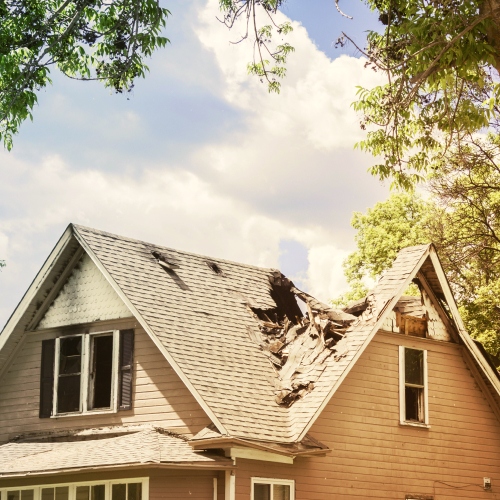 damaged roofing repair services DULUTH GA